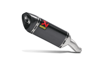 Akrapovic Slip-on Line Carbon Einddemper met E-keur Yamaha YZF-R3 2015 - 2016